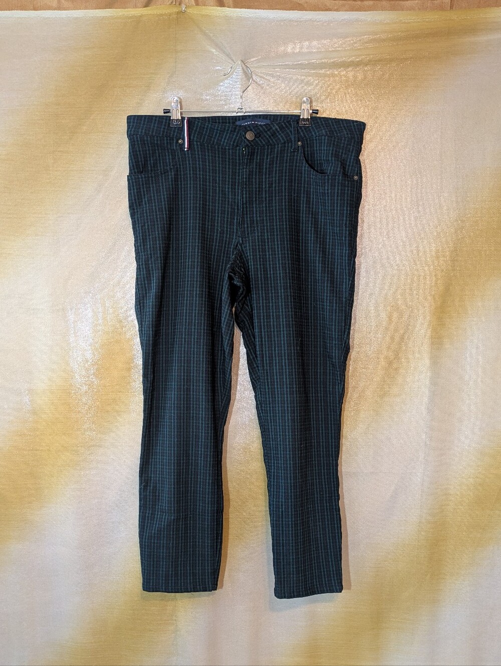 Tommy Hilfiger Tribeca Tartan Plaid Pants